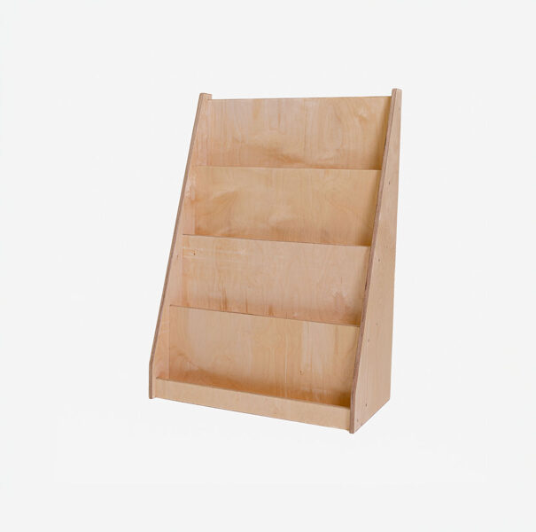 Open-faced bookshelf